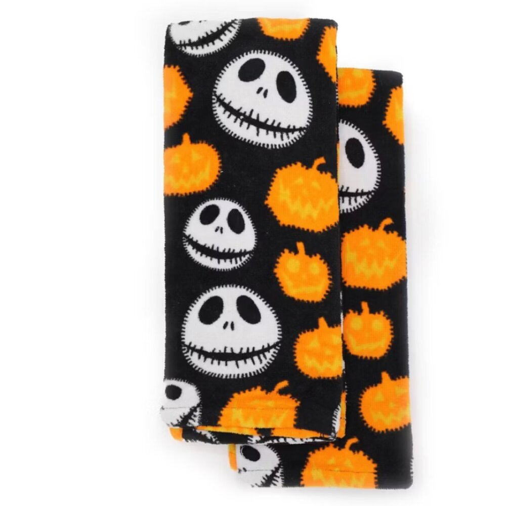 New 2-Pack Disney Hand Towels Nightmare Before Christmas